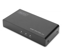 DIGITUS HDMI Splitter 1x2 4K/60Hz Downscaler schwarz (DS-45324)