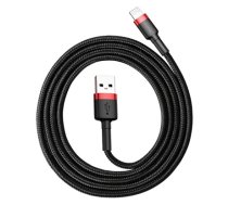 Lightning USB Cable Baseus Cafule 1.5A 2m (black & red) (5882ECD1A8002DC16D8A9ABD8732AC70E5EC1740)