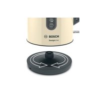 Bosch TWK4P437 electric kettle 1.7 L 2400 W Beige, Black (TWK4P437)
