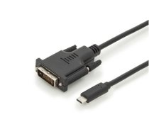DIGITUS USB Type-C Adapter- / Convertercable Type-C to DVI (AK-300332-020-S)