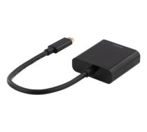 Adapter AV Deltaco Adapteriai DELTACO USB-C į HDMI, 4096x2160 30Hz, juodas / USBC-HDMI8 (USBC-HDMI8)