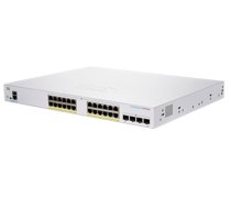 Cisco CBS350-24FP-4G-EU network switch Managed L2/L3 Gigabit Ethernet (10/100/1000) Silver (CBS350-24FP-4G-EU)