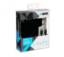 iBox IUZ60TC mobile device charger Black Indoor (IUZ60TC)