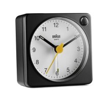 Braun BC 02 XBW quartz alarm black / white with light switch (67023)