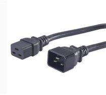 Kabel zasilający PremiumCord PREMIUMCORD Kabel napájecí 230V/16A prodlužovací 1,5m (konektory IEC 320 C19 - IEC 320 C20) (KPSA015)