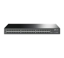 TP-LINK TL-SG1048 network switch Unmanaged Gigabit Ethernet (10/100/1000) 1U Black (TLSG1048)