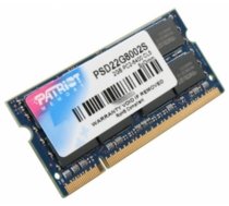 Pamięć do laptopa Patriot Signature, SODIMM, DDR2, 2 GB, 800 MHz, CL6 (PSD22G8002S) (PSD22G8002S)