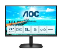 AOC B2 24B2XDAM LED display 60.5 cm (23.8") 1920 x 1080 pixels Full HD Black (017B777149C765AD51CAC06980E77243D588E9B6)