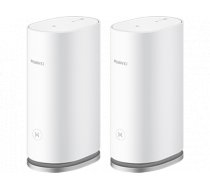 Huawei Mesh 3 (2 Pack) wireless router Gigabit Ethernet Dual-band (2.4 GHz / 5 GHz) White (53039177)