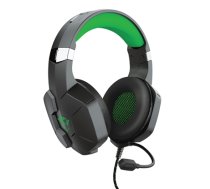 Trust GXT 323X Carus Headset Wired Head-band Gaming Black, Green (24324)