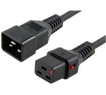 Kabel zasilający MicroConnect IEC Male C20 to C19 IEC Lock (PC1285)