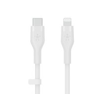 Belkin Flex Lightning/USB-C 15W 1m, mfi, 15W, white CAA009bt1MWH (CAA009BT1MWH)