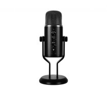 MSI IMMERSE GV60 STREAMING MIC 'USB Type-C Interface and 3.5mm Aux, For Professional applications with Intuituve control in 4 modes: Stereo, Omnidirectional, Cardioid and Bid (IMMERSEGV60STREAMINGMIC)