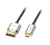 Lindy CROMO Slim HDMI High Speed A/DCable, 0,5m (41680)