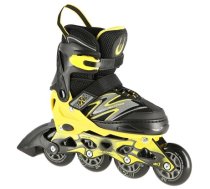 Skrituļslidas NA11010 BLACK-YELLOW ROZM. S (31-34) IN-LINE SKATES NILS EXTREME (1091976)