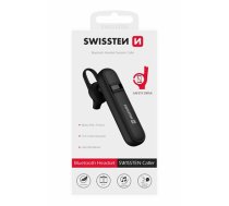 Swissten Caller Bluetooth HandsFree Headset with MultiPoint / CVC Noise Reduction (SW-CALLER-BK)
