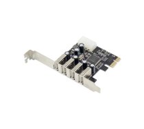 Kontroler ProXtend PCIe 2.0 x1 - 4x USB 2.0 (PX-UC-86250) (PX-UC-86250)