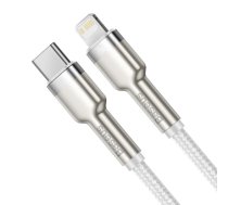 Kabel USB Baseus USB-C - Lightning 1 m Biały (CATLJK-A02) (CATLJK-A02)