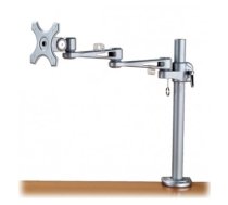 VALUE Single LCD Monitor Arm, 4 Joints, Desk Clamp (17.99.1132)