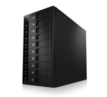 ICY BOX IB-3810U3 disk array Black (IB-3810U3)