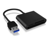 ICY BOX IB-CR301-U3 card reader USB 3.2 Gen 1 (3.1 Gen 1) Black (IB-CR301-U3)