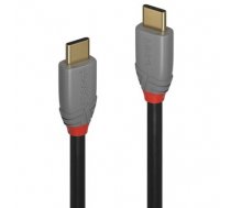 Lindy 1m USB 3.2 Type C Cable, 5A PD, Anthra Line (36901)