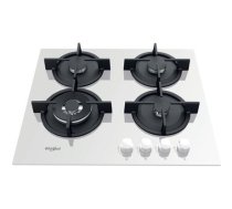 Whirlpool AKT 625/WH hob Black, White Built-in 60 cm Gas 4 zone(s) (AKT 625/WH)