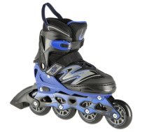 Skrituļslidas NA11010 BLACK-BLUE L (39-42) IN-LINE SKATES NILS EXTREME (1091952)