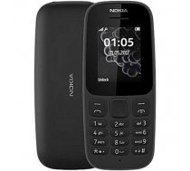 Nokia 105 4.5 cm (1.77") 73.02 g Black Feature phone (TLRPNOK00059BK)