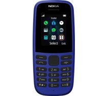Nokia 105 4.5 cm (1.77") 74.04 g Blue Feature phone (TLRPNOK00060BL)
