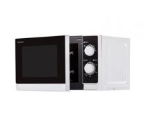 Sharp Home Appliances R-200WW Countertop Solo microwave 20 L 800 W Black (R200WW)