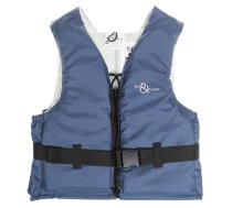 Glābšanas veste Fit&float 49x40x8cm 30-50 kg zila (MAN#008310)