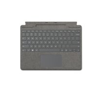 Microsoft Surface Typecover Alcantara with pen storage/ Without pen Platinum Pro 8 & X & 9 (8XB-00067)