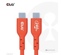 CLUB3D USB2 Type-C Bi-Directional Cable, Data 480Mb,PD 240W(48V/5A) EPR M/M 2m (CAC-1573)