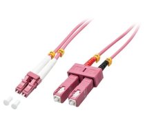 Lindy 46361 fibre optic cable 2 m LC SC OM4 Pink (46361)