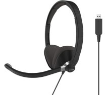 Koss | CS300 | USB Communication Headsets | Wired | On-Ear | Microphone | Noise canceling | Black (194283)