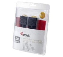 Equip HD15 VGA Extension Cable, 1.8m (218130)