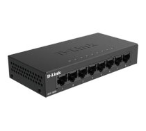 D-Link DGS-108GL network switch Unmanaged Gigabit Ethernet (10/100/1000) Black (DGS-108GL)
