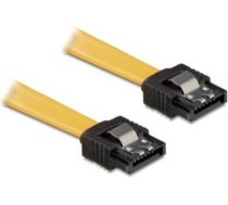 Delock cable SATA 20cm straightstraight metal  yellow (82476)