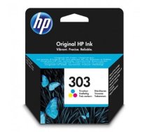 HP 303 Tri-colour Ink Cartridge (T6N01AE#UUS)
