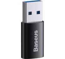 Adapteris Baseus Ingenuity Series Mini OTG USB Type-C Male to USB-A Female Black (ZJJQ000101)