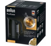 Braun PurEase WK 3000 WH electric kettle 1 L 2200 W Black 0X21010011