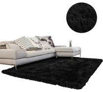 Dywan - Living Room Shaggy 80x150 - Black uniwersalny (MBC#6233873)