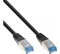 InLine InLine - Patch Cable - RJ-45 (M) to RJ-45 (M) - 50cm - SFTP, PiMF - CAT 6a - Outdoor, Round, Stranded - Black (72855S) (72855S)