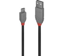 Lindy 0,2m USB 2.0 Type A to Micro-B Cable, Anthra Line (36730)