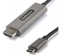 Kabel USB StarTech USB-C - HDMI 3 m Czarno-szary (CDP2HDMM3MH) (CDP2HDMM3MH)