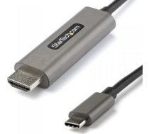 Kabel USB StarTech USB-C - HDMI 4 m Czarno-szary (CDP2HDMM4MH) (CDP2HDMM4MH)