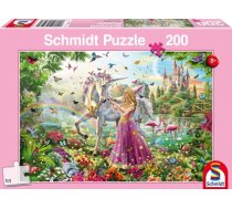 Schmidt Spiele Puzzle Beautiful fairy in the magic forest 200 (56197)