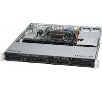 Supermicro SuperChassis 813MFTQ-R606CB Rack Black, Grey 600 W (CSE-813MFTQ-R606CB)