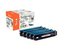 Peach PT1029 toner cartridge 5 pc(s) Compatible Black, Cyan, Magenta, Yellow (PT1029)